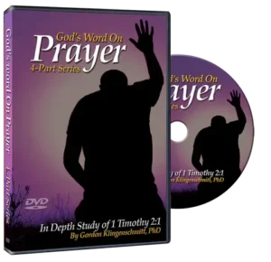 God's Word on Prayer 4-part DVD